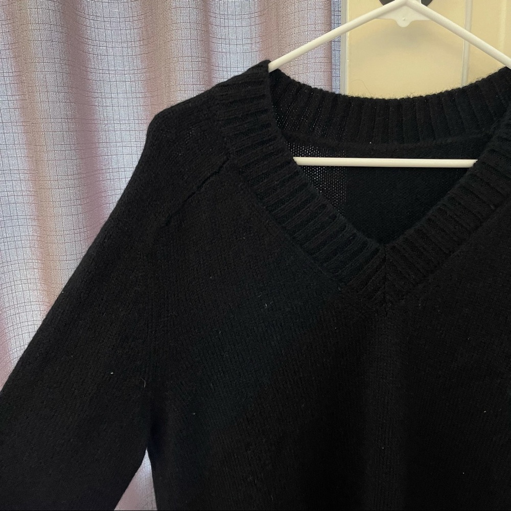 Simon Miller Sample Black Wool Sweater - image 4